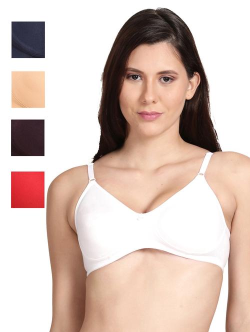 pack of 5 solid t-shirt bra - 18646547 - Very Small Image - 1
