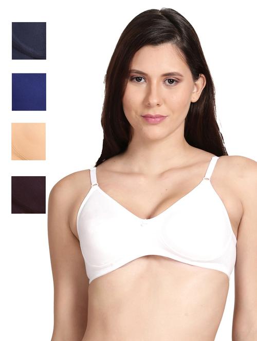 pack of 5 solid t-shirt bra - 18646550 - Very Small Image - 1