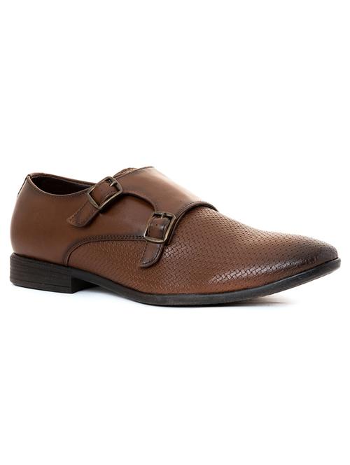 brown monk strap shoes - 18646573 - Very Small Image - 1