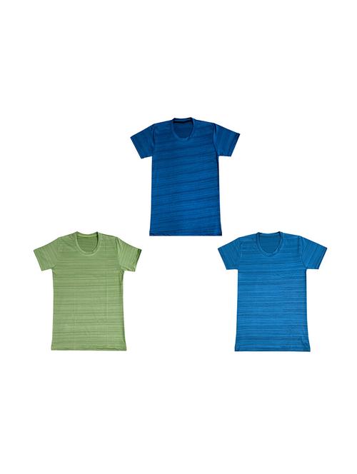 boys pack of 3 round neck t-shirt - 18646734 - Very Small Image - 1