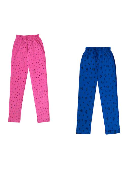 girls pack of 2 printed legging - 18647014 - Very Small Image - 1