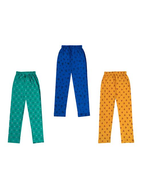girls pack of 3 printed legging - 18647180 - Very Small Image - 1