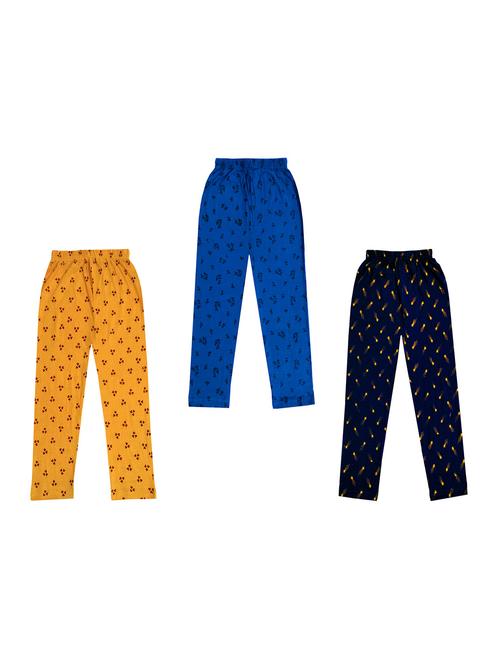girls pack of 3 printed legging - 18647184 - Very Small Image - 1