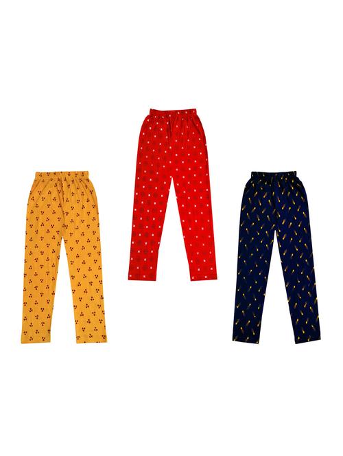 girls pack of 3 printed legging - 18647185 - Very Small Image - 1