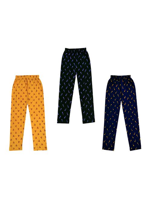 girls pack of 3 printed legging - 18647186 - Very Small Image - 1