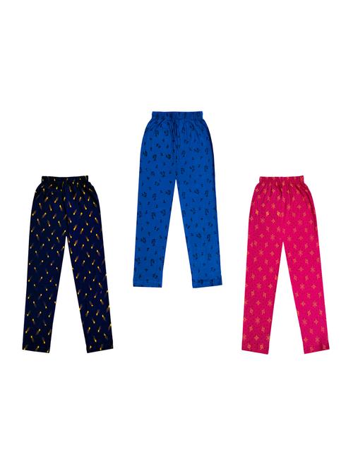 girls pack of 3 printed legging - 18647187 - Very Small Image - 1