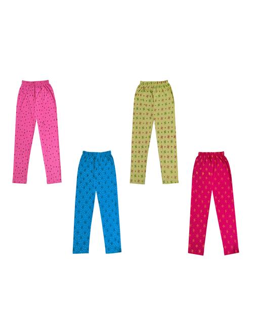 girls pack of 4 printed legging - 18647201 - Very Small Image - 1