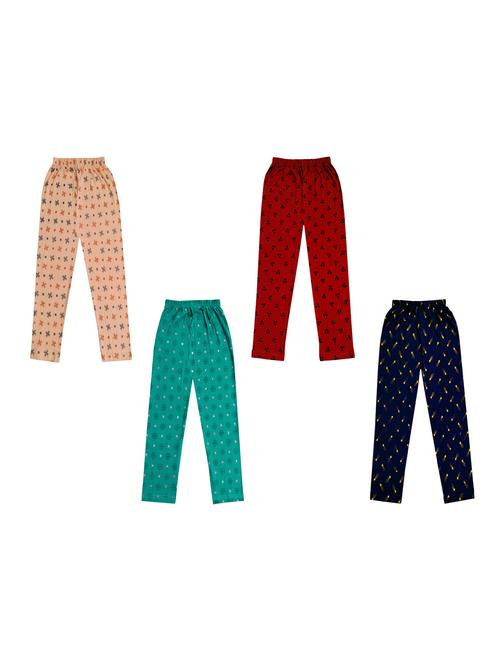 pack of 4 girl printed leggings - 18647240 - Very Small Image - 1