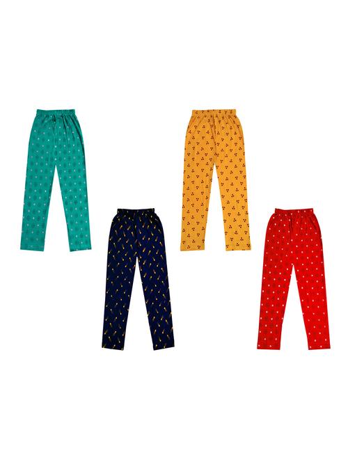 pack of 4 girl printed leggings - 18647252 - Very Small Image - 1
