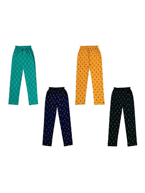 pack of 4 girl printed leggings - 18647253 - Very Small Image - 1