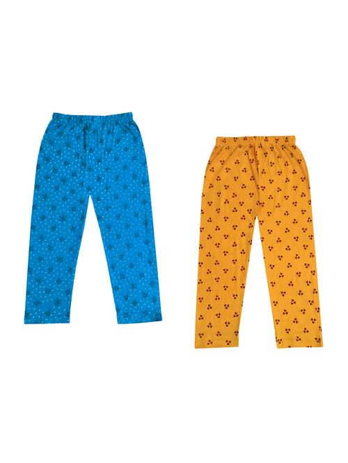 girls pack of 2 printed legging - 18647360 - Very Small Image - 1