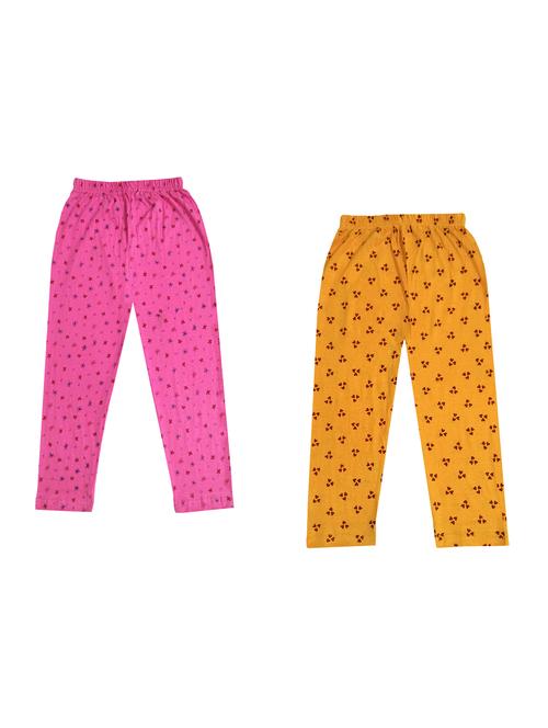 girls pack of 2 printed legging - 18647416 - Very Small Image - 1