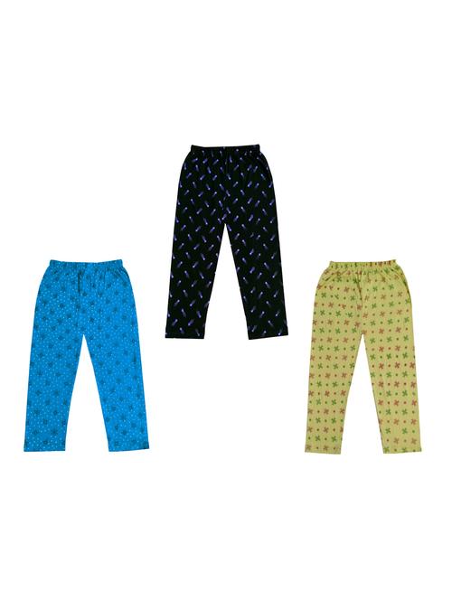 girls pack of 3 printed legging - 18647453 - Very Small Image - 1
