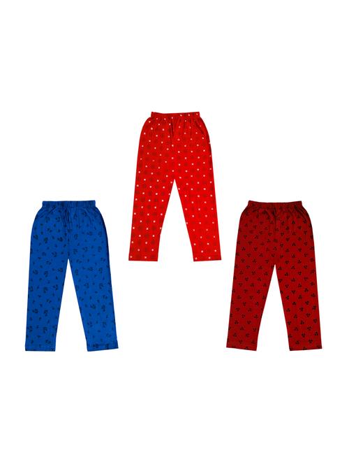 girls pack of 3 printed legging - 18647496 - Very Small Image - 1