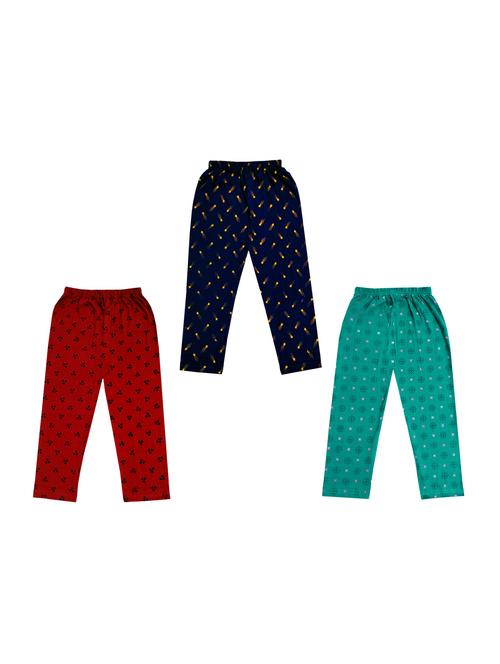 girls pack of 3 printed legging - 18647500 - Very Small Image - 1