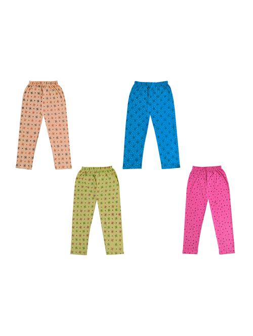 girls pack of 4 printed legging - 18647525 - Very Small Image - 1