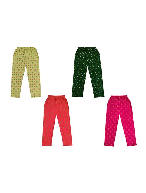 girls pack of 4 printed legging - 18647547 - Very Small Image - 1