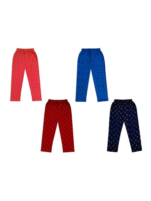 girls pack of 4 printed leggings - 18647561 - Very Small Image - 1