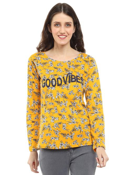 women's straight round neck top - 18648085 - Very Small Image - 1