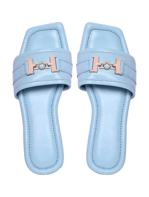 women solid mules sandal - 18650026 - Very Small Image - 1