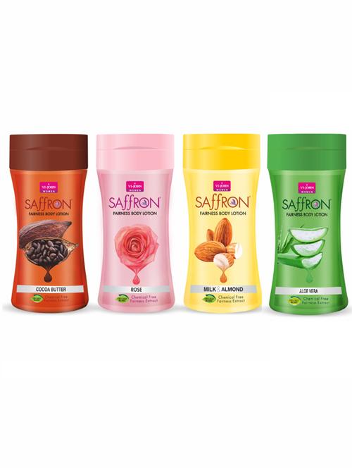 vi-john saffron body lotion 250 ml with flip top (pack of 2) - 18650236 - Very Small Image - 1