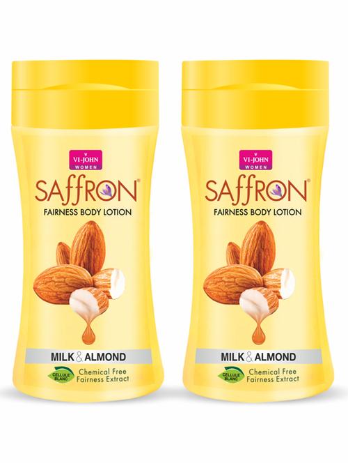 vi-john saffron body lotion 250 ml with flip top (pack of 4) - 18650240 - Very Small Image - 1