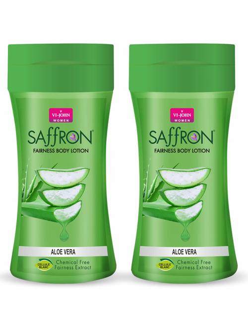 vi-john saffron body lotion rose 250ml flip top (pack of 2) - 18650241 - Very Small Image - 1