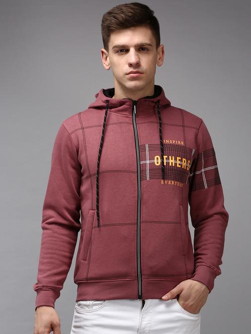 zip up front solid casual jacket - 18650479 - Very Small Image - 1