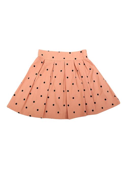 girls flared polka dot skirt - 18650585 - Very Small Image - 1