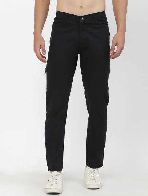 mid rise solid cargo trouser - 18651097 - Very Small Image - 1