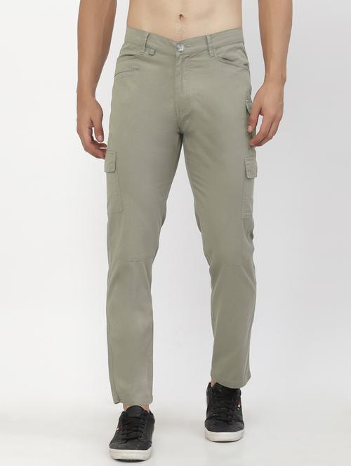 mid rise solid cargo trouser - 18651125 - Very Small Image - 1