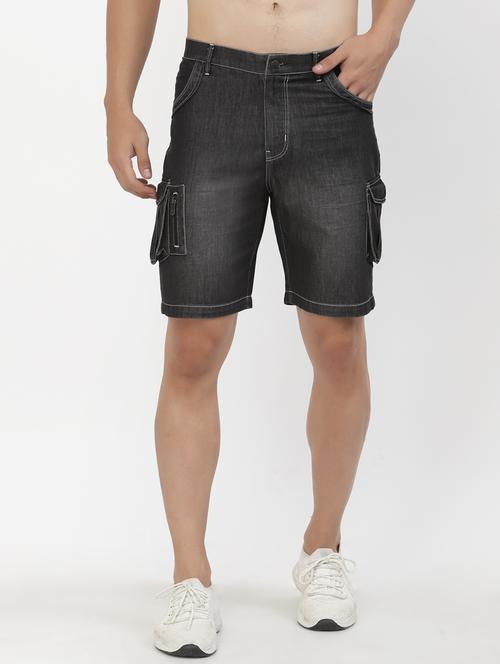 black solid short - 18651142 - Very Small Image - 1