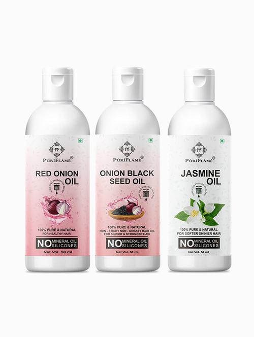 pack of 3 hair oil combo - 18653590 - Very Small Image - 1