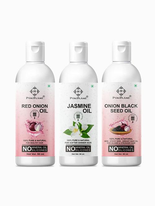 pack of 3 hair oil combo - 18653687 - Very Small Image - 1