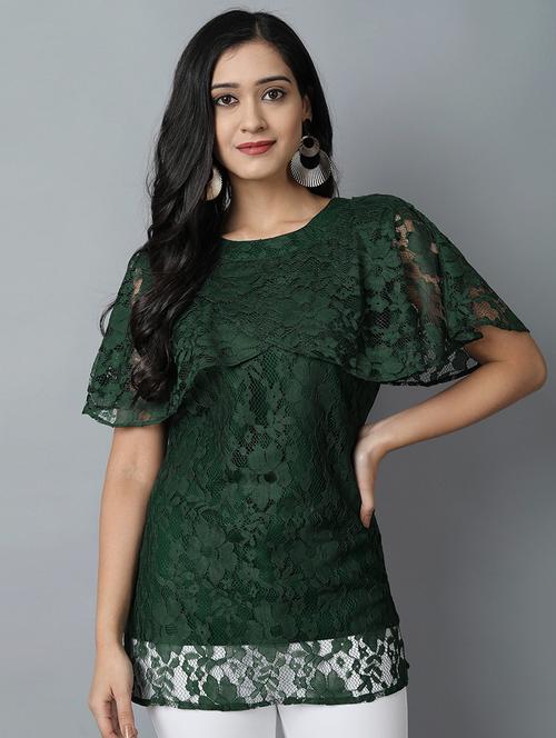 green lycra regular top - 18654982 - Very Small Image - 1