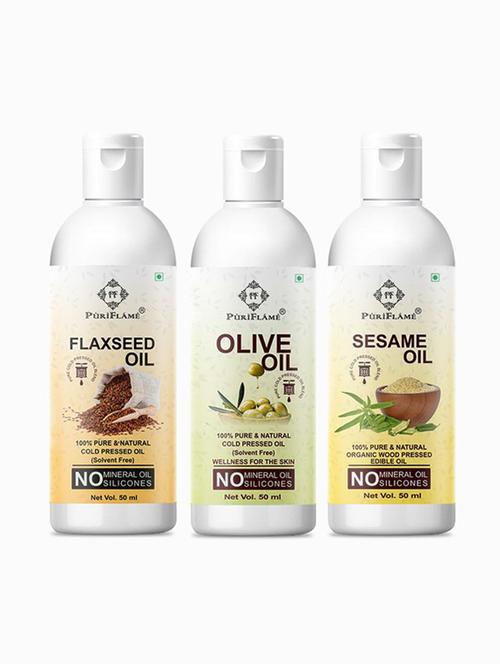 pf-flaxseed-olive-sesame-50ml - 18655265 - Very Small Image - 1