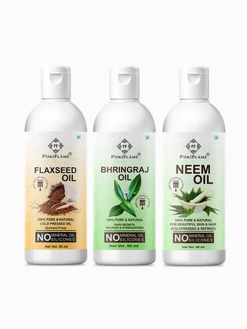 pf-flaxseed-bhringraj-neem-50ml - 18655266 - Very Small Image - 1