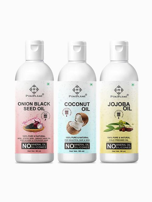 pack of 3 hair oil combo - 18655282 - Very Small Image - 1