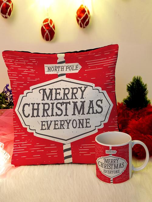 christmas cushion mug combo - 18656166 - Very Small Image - 1