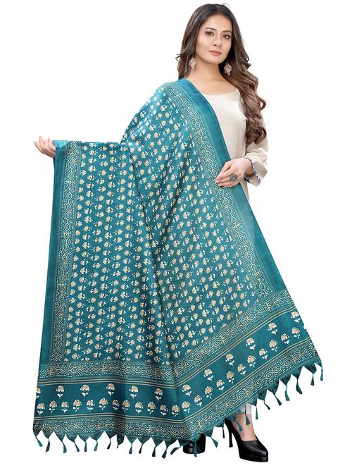 tassel detailed banarasi dupatta - 18656326 - Very Small Image - 1