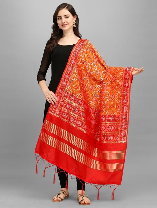 tassel detailed banarasi dupatta - 18656335 - Very Small Image - 1
