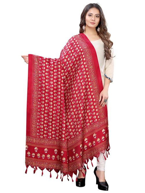 tassel detailed banarasi dupatta - 18656338 - Very Small Image - 1