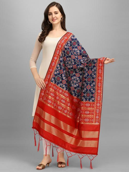 tassel detailed banarasi dupatta - 18656340 - Very Small Image - 1