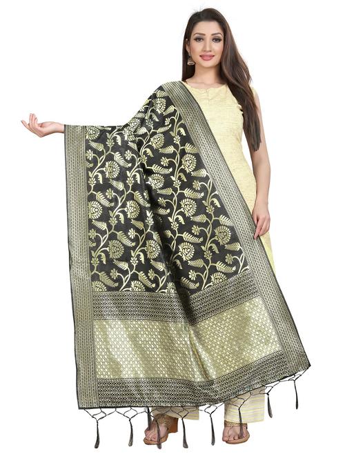 tassel detailed banarasi dupatta - 18656343 - Very Small Image - 1