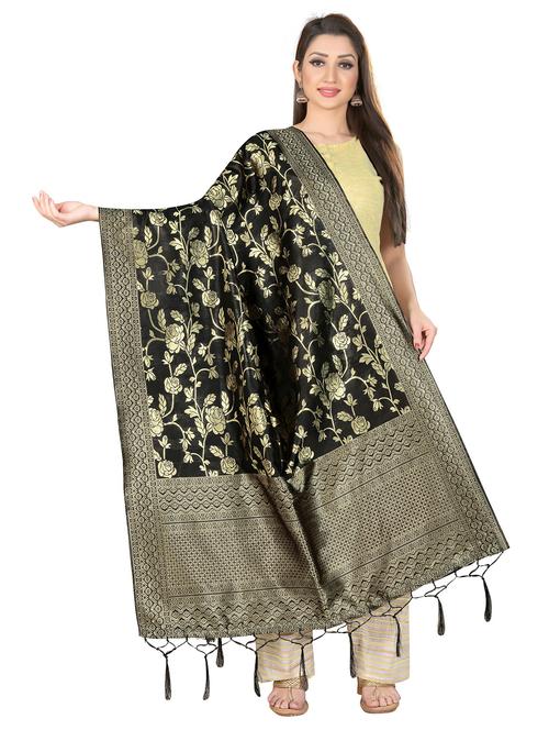tassel detailed banarasi dupatta - 18656350 - Very Small Image - 1