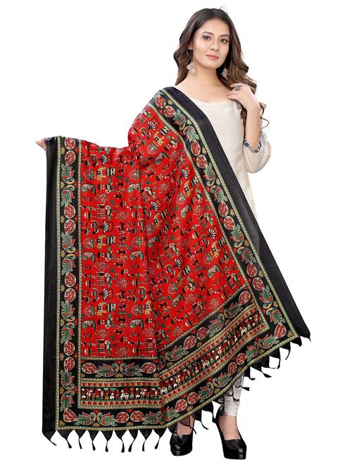 tassel detailed banarasi dupatta - 18656355 - Very Small Image - 1