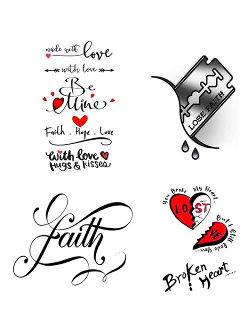 multi colored organic temporary tattoo sticker - 18657506 - Very Small Image - 1