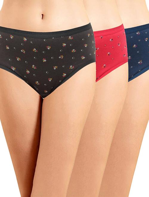 pack of 3 printed hipster panty - 18658788 - Very Small Image - 1