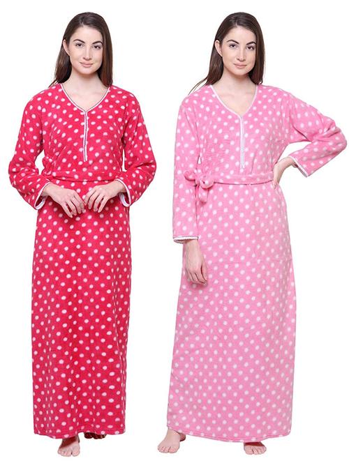 pack of 2 polka dots nighty - 18666641 - Very Small Image - 1