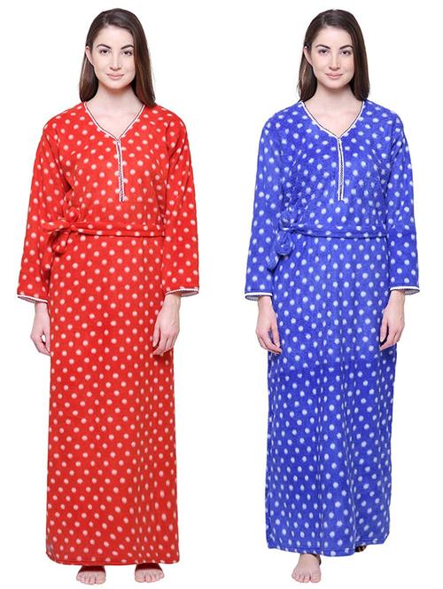 pack of 2 polka dots nighty - 18666647 - Very Small Image - 1